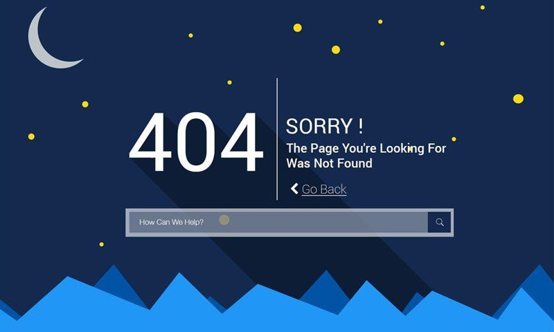 Сторінка 404: що це таке і як правильно її оформлювати