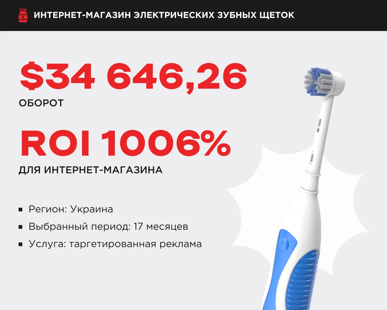 кейс магазина электрических зубных щеток