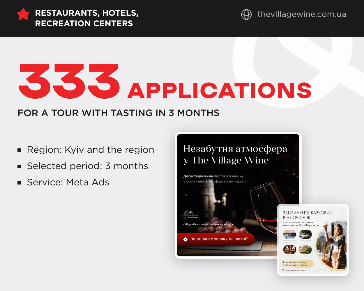 restaurants, hotels, recreation centers