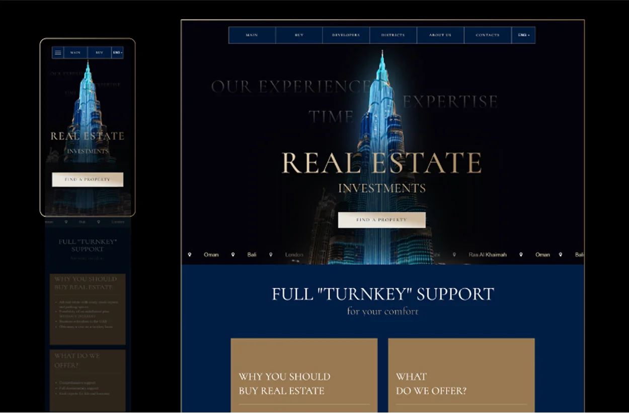 разработка realmax uae