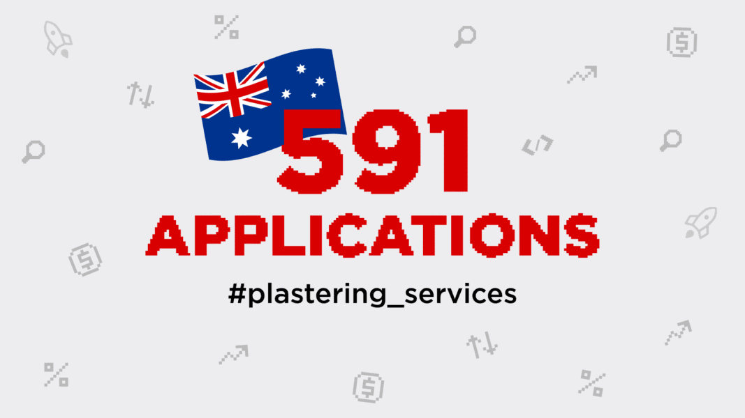 Розробка сайту, SEO і PPC для plastering-послуг у Мельбурні
