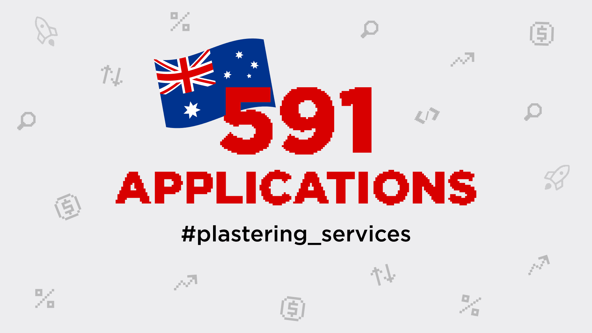 Розробка сайту, SEO і PPC для plastering-послуг у Мельбурні