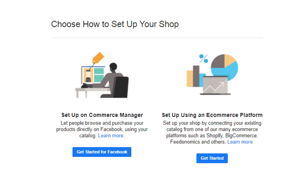 Налаштування магазину через Facebook Commerce Manager