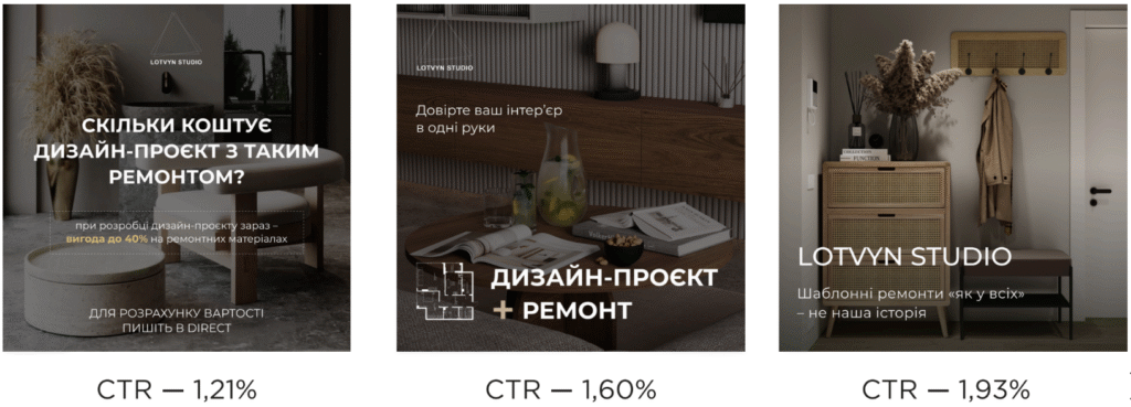 Приклади статичних банерів