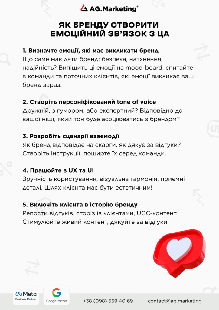 Як бренду створити емоційний зв'язок з ЦА