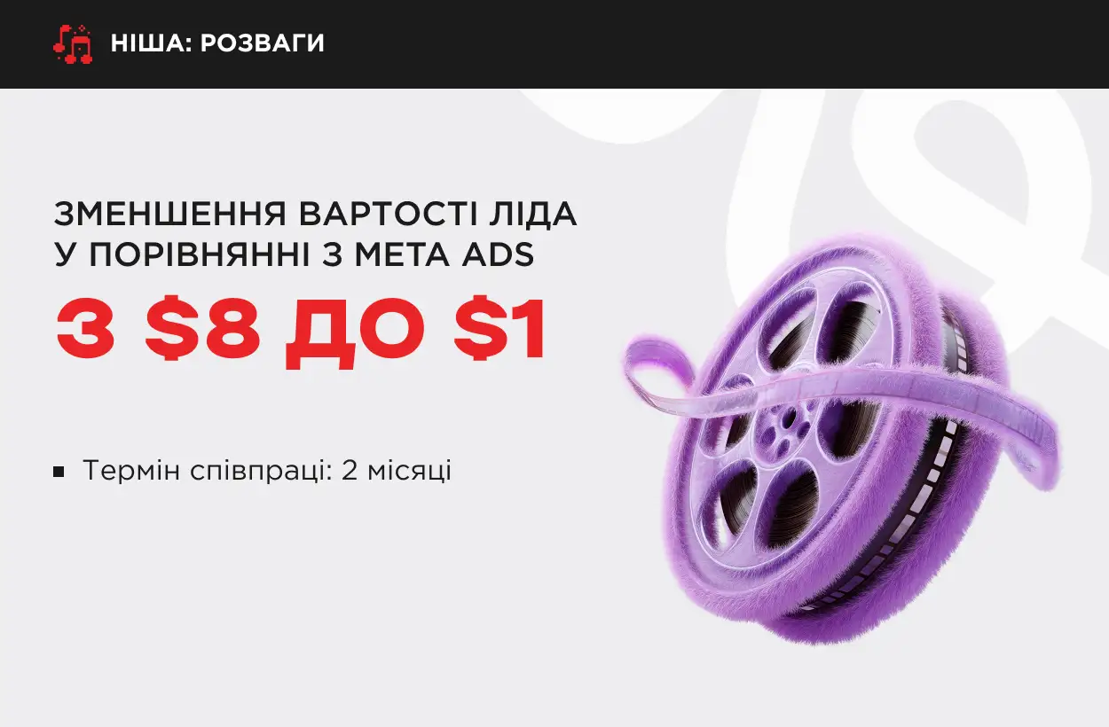 кейс зменшення вартості ліда